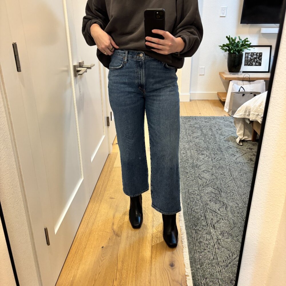 AGOLDE Harper Crop Jean in Moor 29